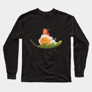 Flying egg and bacon Long Sleeve T-Shirt